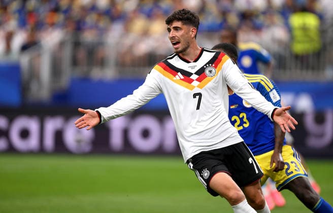 Fussball FIFA WM 2026 Vorrunde Gruppe E in Houston Deutschland - Curacao 14.06.2026 Kai Havertz (Deutschland)