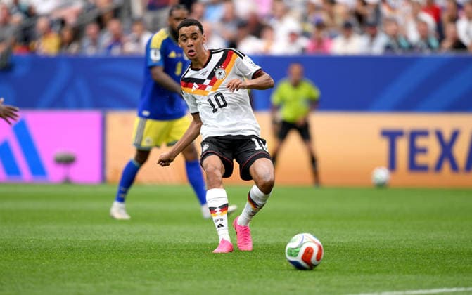 Fussball FIFA WM 2026 Vorrunde Gruppe E in Houston Deutschland - Curacao 14.06.2026 Jamal Musiala (Deutschland)