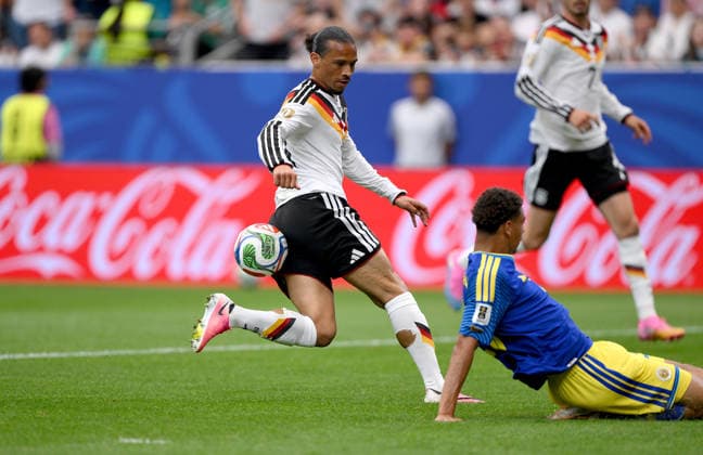 Fussball FIFA WM 2026 Vorrunde Gruppe E in Houston Deutschland - Curacao 14.06.2026 Leroy Sane (Deutschland)