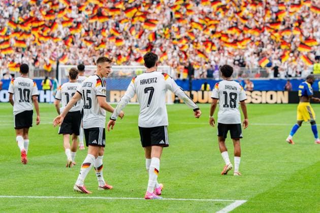FIFA Fussball Weltmeisterschaft 2026, Gruppe E, Spiel 1, Deutschland vs. Curacao, 14.06.2026 im NRG Stadium in Houston, Texas Tor zum 3:1 durch Elfmeter von Kai Havertz