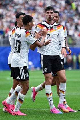 Gc Houston (Stati Uniti) 14 06 2026 - Mondiali di Calcio 2026 Germania-Curacao foto Giacomo Cosua Image nella foto: esultanza gol Kai Havertz 