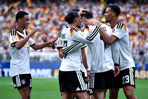 Gc Houston (Stati Uniti) 14 06 2026 - Mondiali di Calcio 2026 Germania-Curacao foto Giacomo Cosua Image nella foto: esultanza gol Kai Havertz 