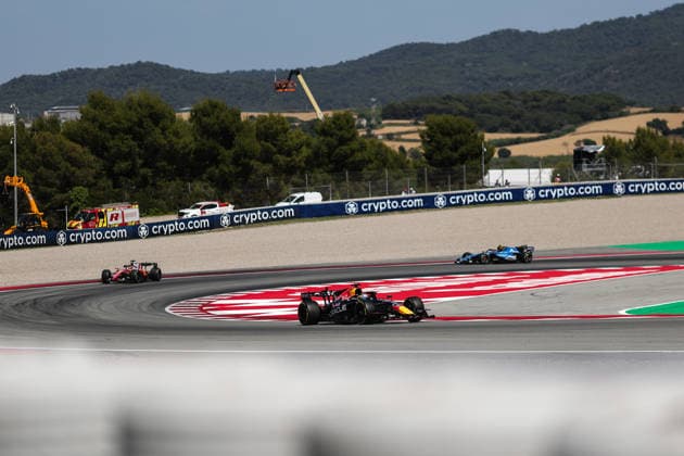 F1 - BARCELONA-CATALUNYA GRAND PRIX 2026 06 HADJAR Isack (fra), Red Bull Racing Ford RB22, action during the Formula 1 Barcelona-Catalunya Grand Prix 2026, 7th round of the 2026 Formula One World Championship, WM, Weltmeisterschaft from June 12 to 14, 2026 on the Circuit de Barcelona-Catalunya, in Montmelo, Spain - MontmeloSpain  Copyright: xEricxAlonsox