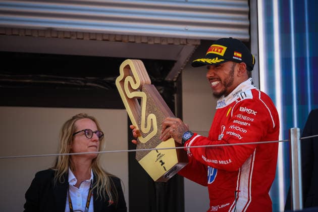 IPA85689357 - 44 Lewis Hamilton (GBR), Scuderia Ferrari SF26, during the Barcelona-Catalunya Grand Prix, Barcelona, June 11–14, 2026, Montmeló, 2026 Formula 1 World Championship, WM, Weltmeisterschaft  Copyright: xFedericoxBasile IPAxSportx xx 85689357