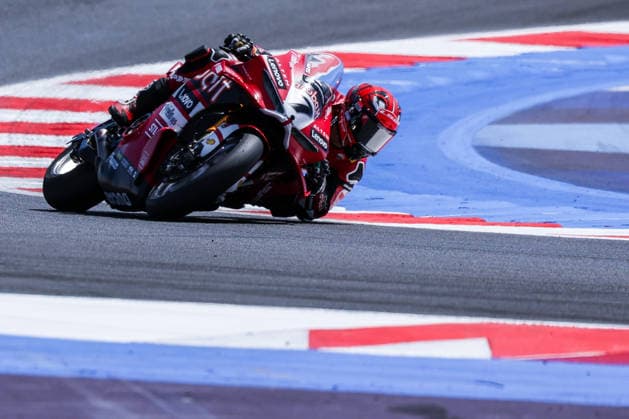 June 14, 2026, Misano Adriatico, Rimini, Italy: Iker Lecuona of Aruba.it Racing - Ducati with Ducati Panigale V4R seen during FIM SBK Superbike World Championship, WM, Weltmeisterschaft Pirelli Emilia-Romagna Round 7 - Superpole Race at Misano World Circuit Marco Simoncelli. Misano Adriatico Italy - ZUMAs197 20260614_aaa_s197_123 Copyright: xFabrizioxCarabellix