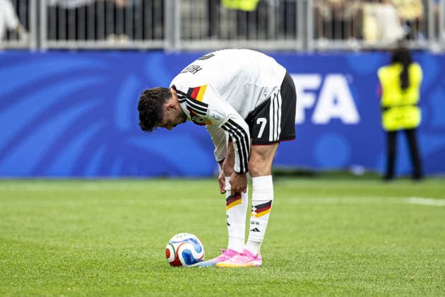 Kai Havertz of Germany prepares to take a penalty kick during the FIFA World Cup, WM, Weltmeisterschaft, Fussball 2026 Group E match between Germany and Curacao at Houston Stadium on June 14th,2026 (Photo by Joao Bravo Sports Press Photo)  Copyright: xJoaoxBravo SportsxPressxPhotox Sportspressphoto_SPR166362