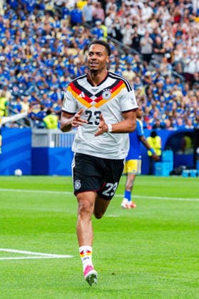 FIFA Fussball Weltmeisterschaft 2026, Gruppe E, Spiel 1, Deutschland vs. Curacao, 14.06.2026 im NRG Stadium in Houston, Texas Tor zum 1:0 durch Felix Nmecha