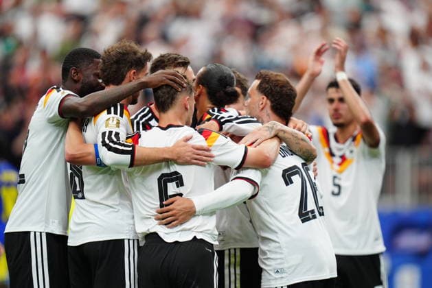 Germany v Curacao - FIFA World Cup, WM, Weltmeisterschaft, Fussball 2026 - Group E HOUSTON, UNITED STATES - JUNE 14: Deniz Undav (26) of Germany celebrates after scoring a goal during the 2026 FIFA World Cup First Stage Group E match between Germany and Curacao at NRG Stadium (Houston Stadium) in Houston, Texas, United States on June 14, 2026. Hakan Akgun Anadolu Texas United States. Editorial use only. Please get in touch for any other usage.  Copyright: x2026xAnadoluxHakanxAkgunx