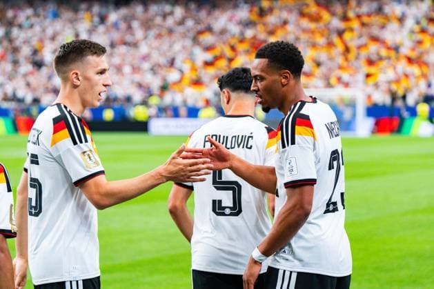 FIFA Fussball Weltmeisterschaft 2026, Gruppe E, Spiel 1, Deutschland vs. Curacao, 14.06.2026 im NRG Stadium in Houston, Texas Tor zum 1:0 durch Felix Nmecha