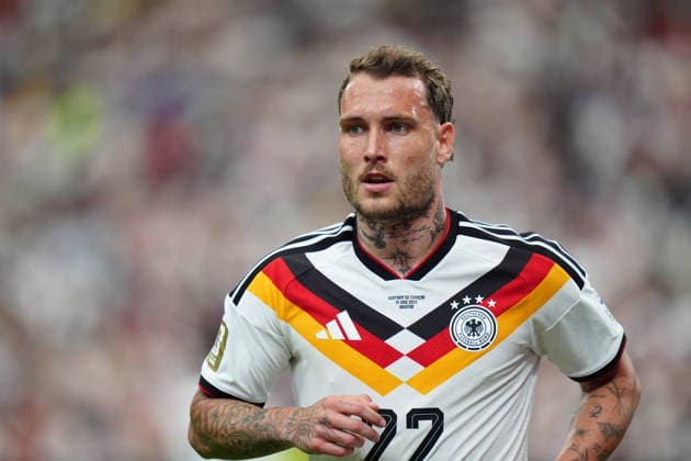 Germany v Curacao - FIFA World Cup, WM, Weltmeisterschaft, Fussball 2026 - Group E HOUSTON, UNITED STATES - JUNE 14: David Raum of Germany is seen during the 2026 FIFA World Cup First Stage Group E match between Germany and Curacao at NRG Stadium (Houston Stadium) in Houston, Texas, United States on June 14, 2026. Hakan Akgun Anadolu Texas United States. Editorial use only. Please get in touch for any other usage.  Copyright: x2026xAnadoluxHakanxAkgunx