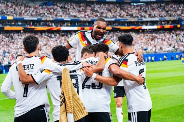 FIFA Fussball Weltmeisterschaft 2026, Gruppe E, Spiel 1, Deutschland vs. Curacao, 14.06.2026 im NRG Stadium in Houston, Texas Tor zum 1:0 durch Felix Nmecha