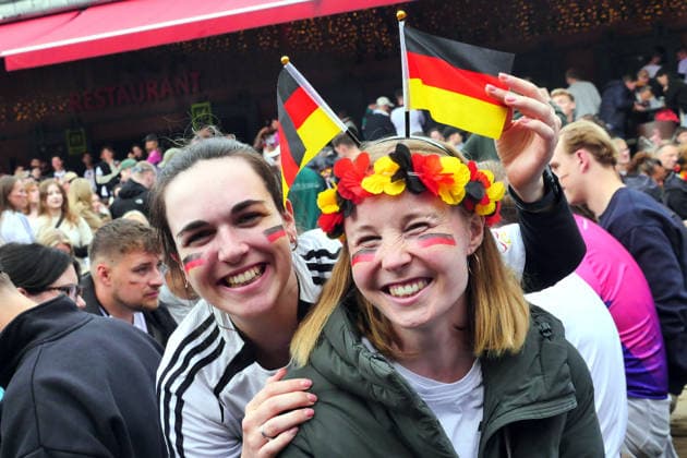 14.06.2026, Berlin - Deutschland. Public Viewing Fußball-WM der Männer in der Kulturbrauerei im Prenzlauer Berg.