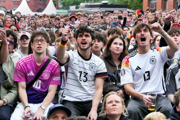 14.06.2026, Berlin - Deutschland. Public Viewing Fußball-WM der Männer in der Kulturbrauerei im Prenzlauer Berg.