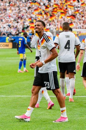 FIFA Fussball Weltmeisterschaft 2026, Gruppe E, Spiel 1, Deutschland vs. Curacao, 14.06.2026 im NRG Stadium in Houston, Texas Tor zum 3:1 durch Elfmeter von Kai Havertz Felix Nmecha