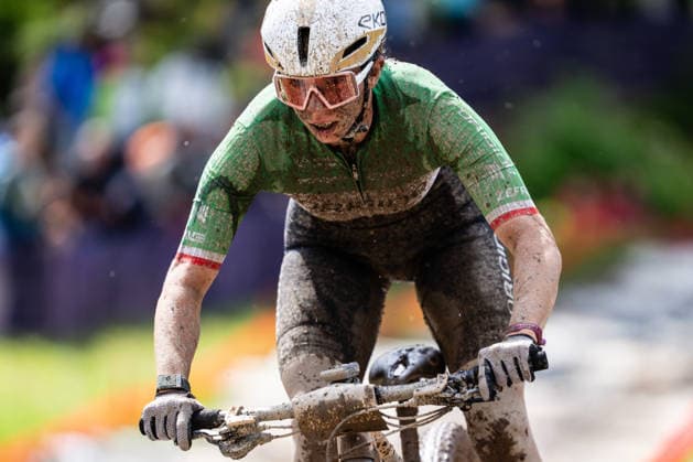 MOUNTAINBIKE - UCI MTB World Series LEOGANG,AUSTRIA,14.JUN.26 - CYCLING, MOUNTAIN BIKE - UCI Mountainbike World Cup, Cross-Country Olympic. Image shows Marina Berta (ITA).  GEPAxpictures xJulioxArellano
