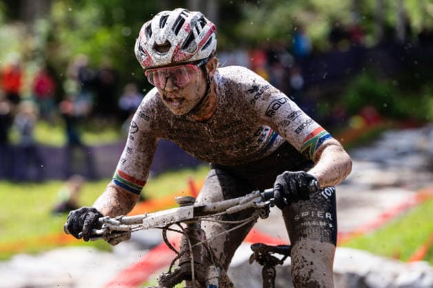 MOUNTAINBIKE - UCI MTB World Series LEOGANG,AUSTRIA,14.JUN.26 - CYCLING, MOUNTAIN BIKE - UCI Mountainbike World Cup, Cross-Country Olympic. Image shows Candice Lill (RSA).  GEPAxpictures xJulioxArellano