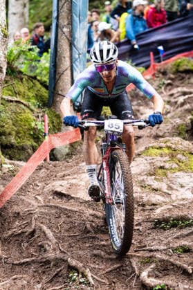 MOUNTAINBIKE - UCI MTB World Series LEOGANG,AUSTRIA,14.JUN.26 - CYCLING, MOUNTAIN BIKE - UCI Mountainbike World Cup, Cross-Country Olympic. Image shows Vlad Dascalu (ROU).  GEPAxpictures xJulioxArellano