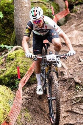 MOUNTAINBIKE - UCI MTB World Series LEOGANG,AUSTRIA,14.JUN.26 - CYCLING, MOUNTAIN BIKE - UCI Mountainbike World Cup, Cross-Country Olympic. Image shows Nadir Colledani (ITA).  GEPAxpictures xJulioxArellano