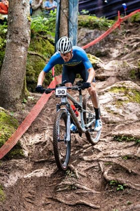 MOUNTAINBIKE - UCI MTB World Series LEOGANG,AUSTRIA,14.JUN.26 - CYCLING, MOUNTAIN BIKE - UCI Mountainbike World Cup, Cross-Country Olympic. Image shows AndrÃ Eriksson (SWE).  GEPAxpictures xJulioxArellano