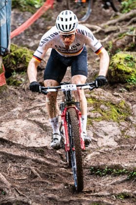 MOUNTAINBIKE - UCI MTB World Series LEOGANG,AUSTRIA,14.JUN.26 - CYCLING, MOUNTAIN BIKE - UCI Mountainbike World Cup, Cross-Country Olympic. Image shows Luca Schwarzbauer (GER).  GEPAxpictures xJulioxArellano