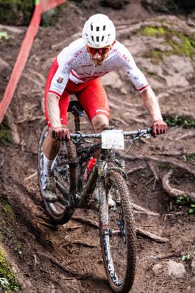 MOUNTAINBIKE - UCI MTB World Series LEOGANG,AUSTRIA,14.JUN.26 - CYCLING, MOUNTAIN BIKE - UCI Mountainbike World Cup, Cross-Country Olympic. Image shows Krzysztof Lukasik (POL).  GEPAxpictures xJulioxArellano