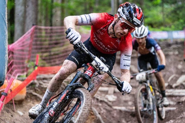 MOUNTAINBIKE - UCI MTB World Series LEOGANG,AUSTRIA,14.JUN.26 - CYCLING, MOUNTAIN BIKE - UCI Mountainbike World Cup, Cross-Country Olympic. Image shows Mathias Flueckiger (SUI).  GEPAxpictures xJulioxArellano