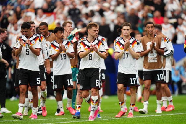 Germany v Curacao - FIFA World Cup, WM, Weltmeisterschaft, Fussball 2026 - Group E HOUSTON, UNITED STATES - JUNE 14: Players of Germany greet the fans after the 2026 FIFA World Cup First Stage Group E match between Germany and Curacao at NRG Stadium (Houston Stadium) in Houston, Texas, United States on June 14, 2026. Hakan Akgun Anadolu Texas United States. Editorial use only. Please get in touch for any other usage.  Copyright: x2026xAnadoluxHakanxAkgunx