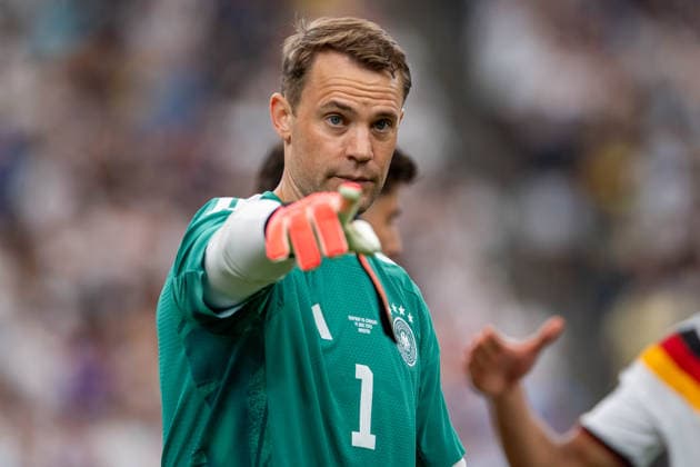 June 14, 2026: Germany goalkeeper Manuel Neuer (1) prior to a FIFA World Cup, WM, Weltmeisterschaft, Fussball Group E match between Germany and Curacao in Houston, TX. .. CSM FIFA World Cup 2026: Germany Vs Curacao JUN 16  - ZUMAc04_ 20260614_faf_c04_010 Copyright: xTraskxSmithx