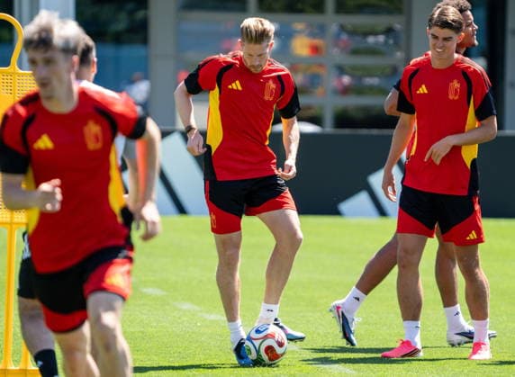 FIFA World Cup, WM, Weltmeisterschaft, Fussball 2026 - Belgium training session Kevin De Bruyne of Belgium participates in a training session of the Belgian national soccer team in Renton, Washington, USA, 14 June 2026. RENTON United States  Copyright: xSTEPHENxBRASHEARx