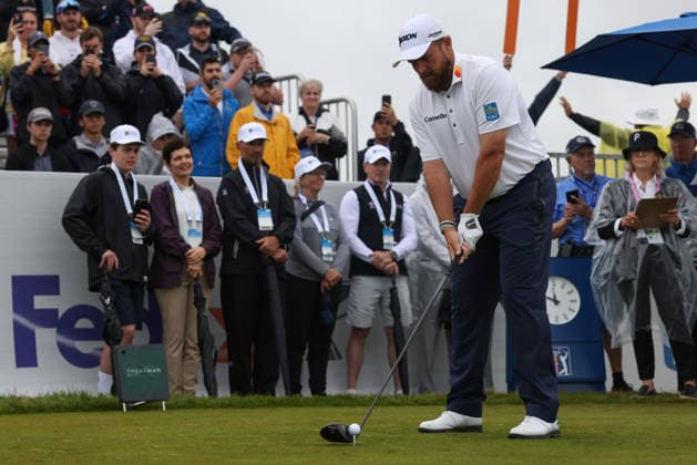 June 14, 2026: Shane Lowry of Ireland tees off during the final round of the RBC Canadian Open held at TPC Toronto at Osprey Valley in Caledon Ontario, Canada. CSM Caledon Canada - ZUMAc04_ 20260614_zma_c04_029 Copyright: xDanielxLeax
