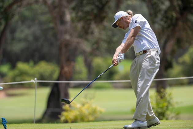 International Series Morocco Golf tournament Travis Smyth of Australia plays a shot during the final round of the International Series Morocco Golf tournament in Rabat, Morocco, 14 June 2026. Rabat Morocco  Copyright: xJALALxMORCHIDIx