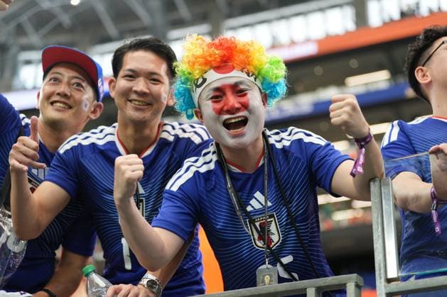 A general view of Japan fans in the stands Netherlands v Japan, 2026 FIFA World Cup, WM, Weltmeisterschaft, Fussball Group F, Football, Dallas Stadium, Arlington, Texas, USA - 14 Jun 2026Arlington Dallas Stadium Texas (TX) United States of America EDITORIAL USE ONLY No use with unauthorised audio, video, data, fixture lists, club league logos or live services. Online in-match use limited to 120 images, no video emulation. No use in betting, games or single club league player publications.  Copyright: xIsmaelxAdnan Shutterstockx 16927680al