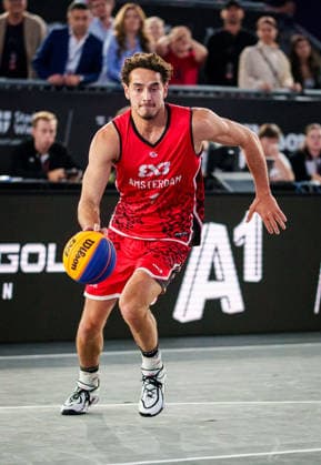 BASKETBALL - FIBA 3x3 World Tour VIENNA,AUSTRIA,14.JUN.26 - BASKETBALL - FIBA 3x3 World Tour. Image shows Jan Driessen (NED).  GEPAxpictures xEdgarxEisner