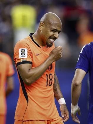 ARLINGTON - Donyell Malen of the Netherlands during the FIFA 2026 Group F match between the Netherlands and Japan at Dallas Stadium on June 14, 2026, in Arlington, United States. ROBIN VAN LONKHUIJSEN ANP FIFA World Cup, WM, Weltmeisterschaft, Fussball 2026 2026 xVIxANPxSportx xxANPxIVx 561022442 originalFilename: 561022442.jpg