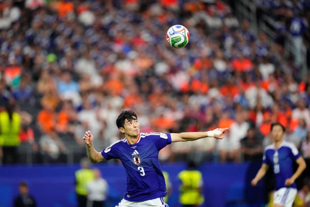 Netherlands v Japan: Group F - FIFA World Cup, WM, Weltmeisterschaft, Fussball 2026 Shogo Taniguchi of Japan in action during the FIFA World Cup 2026 Group F match between Netherlands and Japan at Dallas Stadium on June 14, 2026 in Dallas, Texas. Dallas TX United States  Copyright: xJosexBretonx originalFilename:bretonhernandez-netherla260614_npeZy.jpg