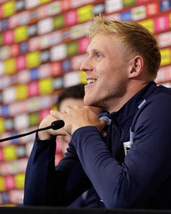 SOCCER - FIFA World Cup, WM, Weltmeisterschaft, Fussball 2026, preview SANTA BARBARA,CALIFORNIA,USA,14.JUN.26 - SOCCER - FIFA World Cup 2026, USA, Mexico, Canada, preview, OEFB, Oesterreichischer Fussball-Bund, press conference, PK, Pressekonferenz team AUT. Image shows Xaver Schlager (AUT).  GEPAxpictures xArminxRauthner