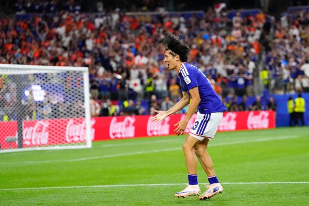 Netherlands v Japan: Group F - FIFA World Cup, WM, Weltmeisterschaft, Fussball 2026 Keito Nakamura of Japan celebrates a goal during the FIFA World Cup 2026 Group F match between Netherlands and Japan at Dallas Stadium on June 14, 2026 in Dallas, Texas. Dallas TX United States  Copyright: xJosexBretonx originalFilename:bretonhernandez-netherla260614_npd88.jpg