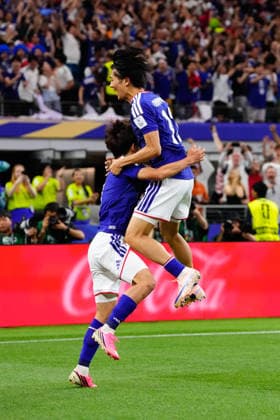 Netherlands v Japan: Group F - FIFA World Cup, WM, Weltmeisterschaft, Fussball 2026 Keito Nakamura of Japan celebrates a goal during the FIFA World Cup 2026 Group F match between Netherlands and Japan at Dallas Stadium on June 14, 2026 in Dallas, Texas. Dallas TX United States  Copyright: xJosexBretonx originalFilename:bretonhernandez-netherla260614_npPE6.jpg