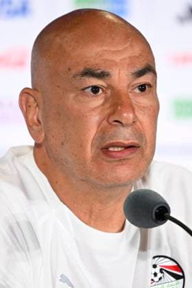 Belgian national football team - 2026 FIFA World Cup, WM, Weltmeisterschaft, Fussball - media activities 14 06 2026 SEATTLE, UNITED STATES OF AMERICA - JUNE 14 : Hassan Hossam head coach of Egypt pictured during a press conference, PK, Pressekonferenz at the Lumen Field Stadium prior to the Belgium vs Egypt match during the 2026 FIFA World Cup on June 14, 2026 in Seattle, United States of America, 14 06 2026 Seattle United States of America  Copyright: xNicoxVereeckenx