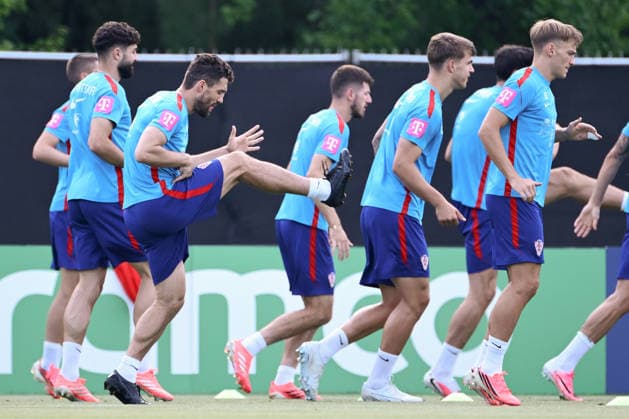 Alexandria, USA, 140626. Croatian players during the training session of the Croatian football national team, Nationalteam in the base camp at Episcopal Highschool during the FIFA World Cup, WM, Weltmeisterschaft, Fussball Photo: Boris Kovacev CROPIX Copyright: xxBorisxKovacevx xCROPIXx croatia_training11-140626