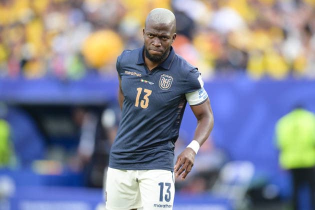 Fußball, WM 2026, 20260614, Elfenbeinküste - Ecuador. Im Bild Enner VALENCIA (Ecuador, 13). Philadelphia Philadelphia Stadium Pennsylvania Vereinigte Staaten von Amerika