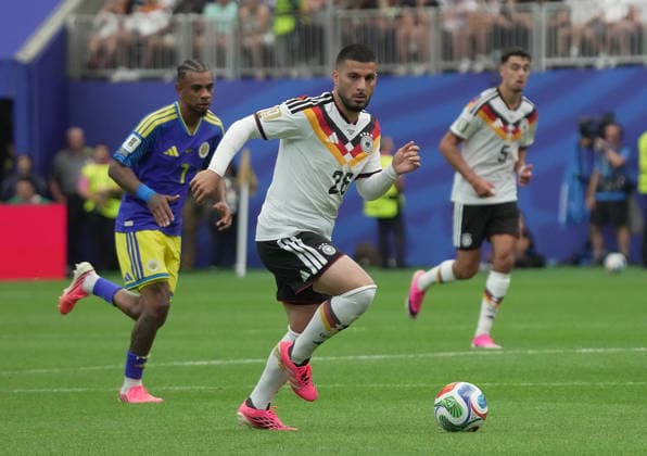 14.06.2026, Houston Stadium, Houston, USA, WM FIFA 2026, Vorrunde, Deutschland vs Curacao, im Bild Deniz Undav (Deutschland) (Photo by Hasan Bratic DeFodi Images) -