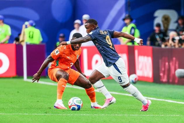 RECORD DATE NOT STATED FIFA World Cup, WM, Weltmeisterschaft, Fussball 2026 - Group E - Ivory Coast v Ecuador John Yeboah player of Ecuador during the match between Ivory Coast and Ecuador in the first round of Group E of the 2026 FIFA World Cup group stage at Philadelphia Stadium, in Philadelphia, United States, on Sunday, June 14, 2026.(Foto: William Volcov Brazil Photo Press IMAGO) Sports Philadelphia PA United States of America Copyright: xWILLIAMxVOLCOVx