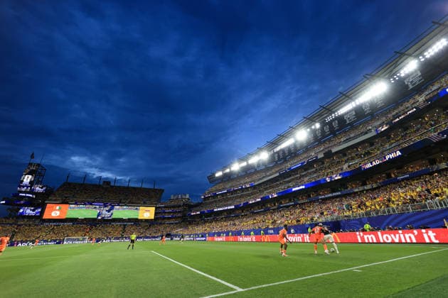 Football - FIFA World Cup, WM, Weltmeisterschaft, Fussball - Group E - Ivory Coast v Ecuador 14th June 2026 - FIFA World Cup - Group E - Ivory Coast v Ecuador - A general view of Lincoln Financial Field Stadium - Photo: Simon Stacpoole Offside. Philadelphia USA