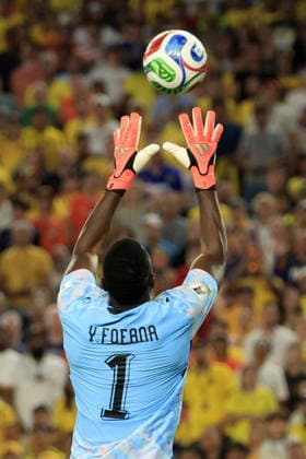 FIFA World Cup, WM, Weltmeisterschaft, Fussball 2026 - Group E - Ivory Coast vs Ecuador Goalkeeper Yahia Fofana of Ivory Coast in action during the FIFA World Cup 2026 group stage match Ivory Coast against Ecuador, in Philadelphia, Pennsylvania, USA, 14 June 2026. PHILADELPHIA United States  Copyright: xSHAWNxTHEWx