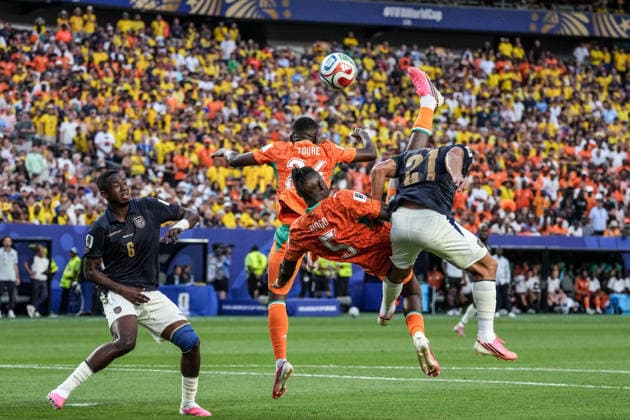ENTER CODE REPLACEMENT HERE During a group stage match of the 2026 FIFA Men s World Cup between Ivory Coast and Ecuador at Philadelphia Stadium in Philadelphia on June 14, 2026. Richard Callis Fotoarena (Richard Callis SPP)  Copyright: xRichardxCallisx xSPPx spp-en-RiCa-2962077