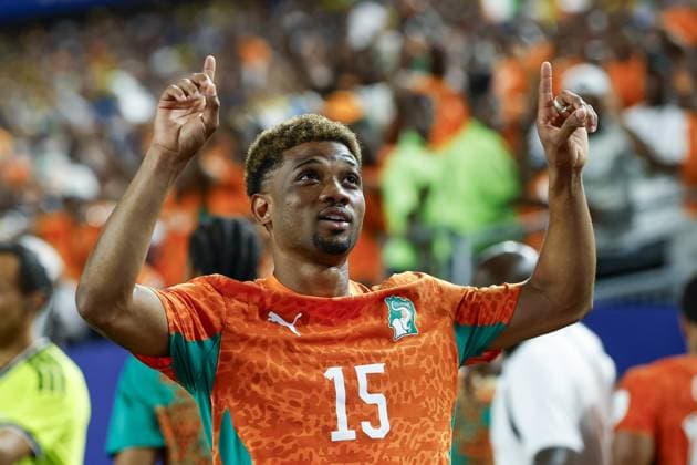 PHILADELPHIA - Amad Diallo of Ivory Coast celebrates his 1-0 goal during the 2026 FIFA World Cup, WM, Weltmeisterschaft, Fussball Group E match between Ivory Coast and Ecuador at Philadelphia Stadium on June 15, 2026, in Philadelphia, United States. MAURICE VAN STEEN ANP FIFA World Cup 2026 2025-2026 xVIxANPxSportx xMauricexvanxSteenxIVx 561043210 originalFilename: 561043210.jpg