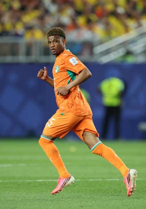 Cote D Ivoire v Ecuador: Group E - FIFA World Cup, WM, Weltmeisterschaft, Fussball 2026 Amad Diallo of Cote D Ivoire running during the FIFA World Cup 2026 Group E match between Cote D Ivoire and Ecuador at Philadelphia Stadium on June 14, 2026 in Philadelphia, United States. WARNING! This Photograph May Only Be Used For Newspaper And Or Magazine Editorial Purposes. May Not Be Used For Publications Involving 1 player, 1 Club Or 1 Competition Without Written Authorisation From Football DataCo Ltd. For Any Queries, Please Contact Football DataCo Ltd on +44 (0) 207 864 9121 Philadelphia Philadelphia Stadium PA United States Copyright: xAllstarxPicturexLibraryxLtdx
