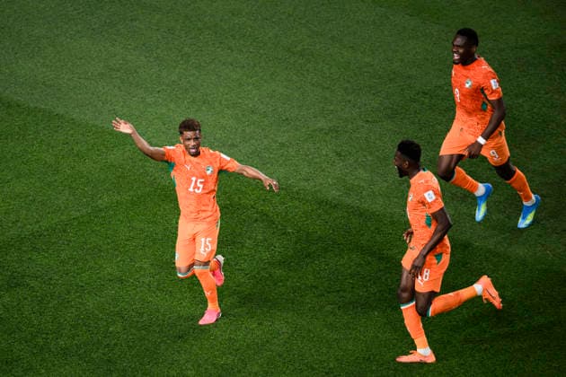 Cote d Ivoire v Ecuador - FIFA World Cup, WM, Weltmeisterschaft, Fussball 2026 Amad Diallo of Cote d Ivoire celebrates after scoring a goal during the FIFA World Cup 2026 Group E football match between Cote d Ivoire and Ecuador. Philadelphia United States Copyright: xNicolòxCampox