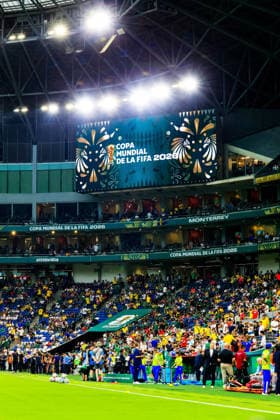 FIFA World Cup, WM, Weltmeisterschaft, Fussball 2026 SWEDEN VS TUNISIA FIFA WORLD CUP 2026 SWEDEN VS TUNISIA 14062026 MONTERREY, NUEVO LEON. General view of the ambiance during Round 1 Goup F game of the FIFA World Cup 2026, held at the Estadio Monterrey of Monterrey, Nuevo Leon. Vista general del ambiente, durante el juego de Ronda 1 del Grupo F de la Copa del Mundo 2026 de la FIFA, celebrado en el Estadio Monterrey de Monterrey, Nuevo Leon. PHOTO BY IMAGENSHOP AGENCIA FOTOGRAFICA MONTERREY NUEVO LEON MEXICO